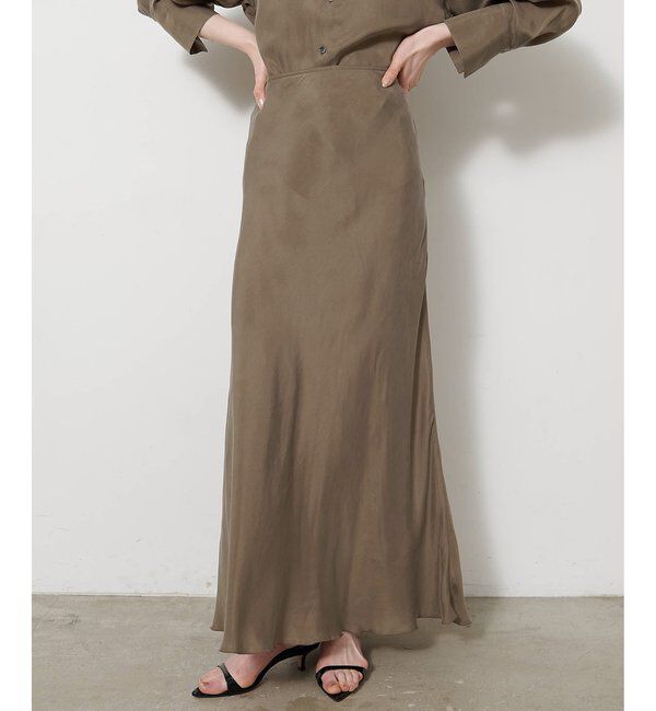  「キュプラフィブリルフレアスカート」|スカート|