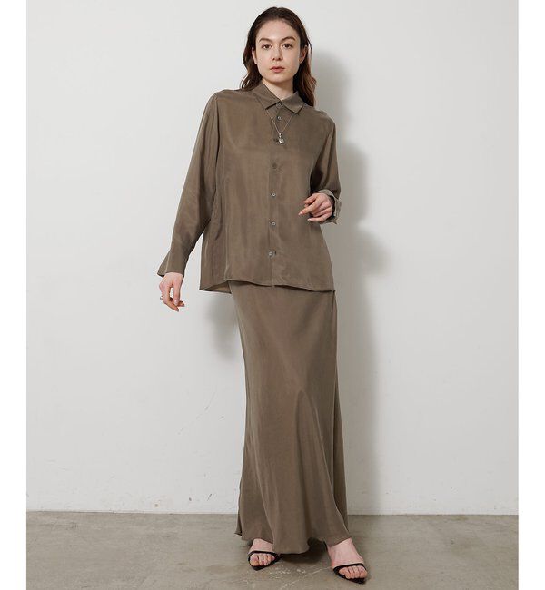  「キュプラフィブリルフレアスカート」|スカート|