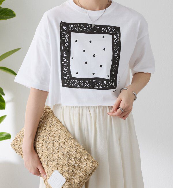  「【manipuri/マニプリ別注】プリントTシャツ」|Tシャツ・カットソー|