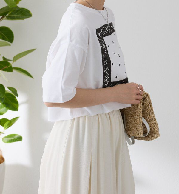  「【manipuri/マニプリ別注】プリントTシャツ」|Tシャツ・カットソー|