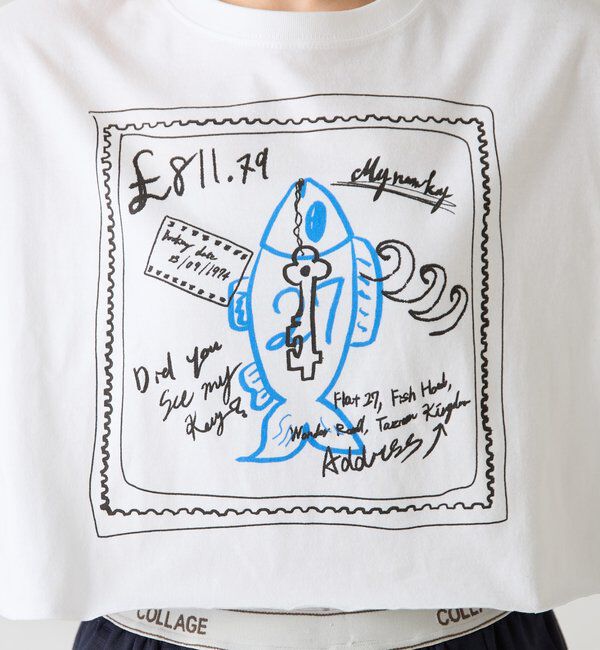  「【manipuri/マニプリ別注】プリントTシャツ」|Tシャツ・カットソー|