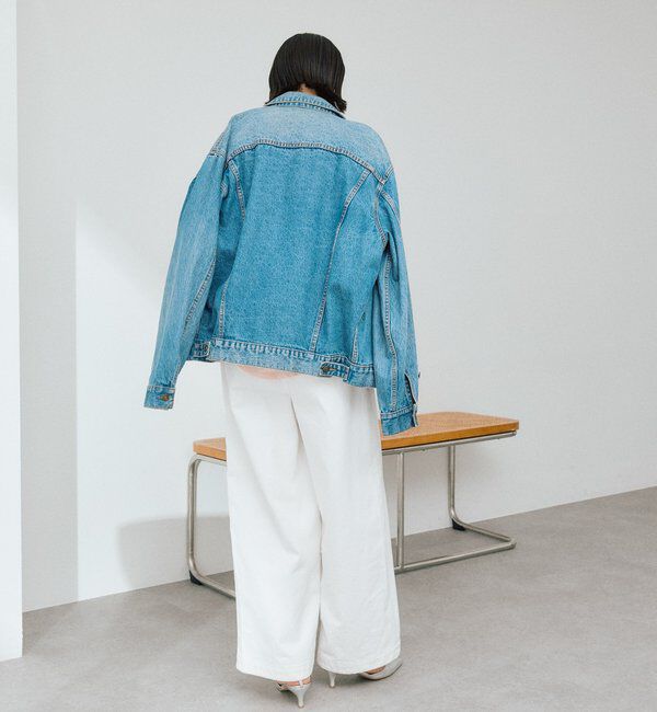  「【リバイバル/新色追加/羽織るだけでサマになる】デニムジャケット」|デニムジャケット|