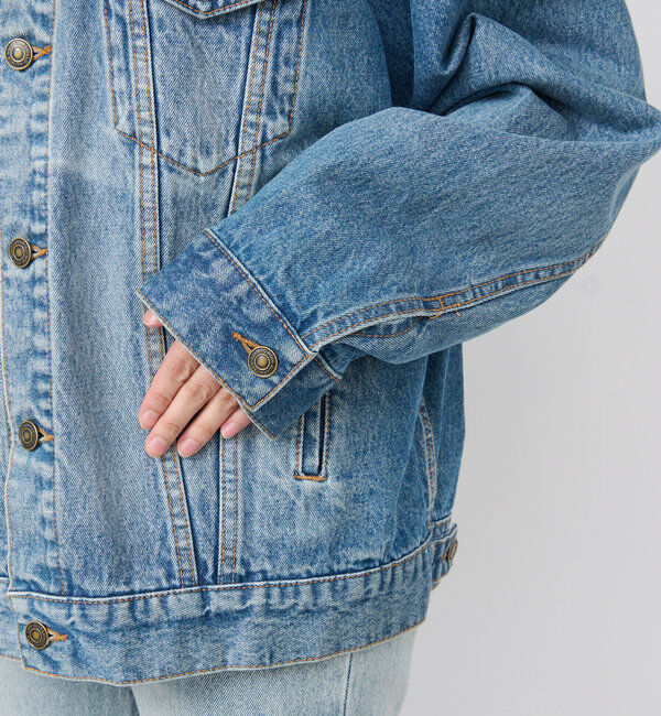  「【リバイバル/新色追加/羽織るだけでサマになる】デニムジャケット」|デニムジャケット|