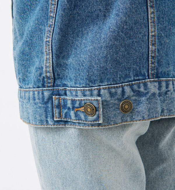  「【リバイバル/新色追加/羽織るだけでサマになる】デニムジャケット」|デニムジャケット|