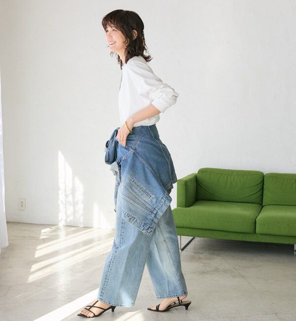  「【リバイバル/新色追加/羽織るだけでサマになる】デニムジャケット」|デニムジャケット|