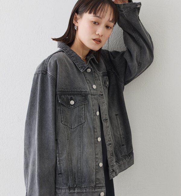  「【リバイバル/新色追加/羽織るだけでサマになる】デニムジャケット」|デニムジャケット|