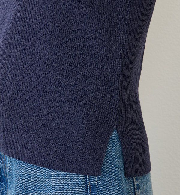  「予約【快適な着心地】ロゴタンクニット」|ニット・セーター|