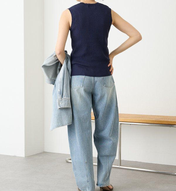  「予約【快適な着心地】ロゴタンクニット」|ニット・セーター|