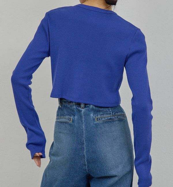  「【PEAS】コットンシルクカーディガン」|Tシャツ・カットソー|