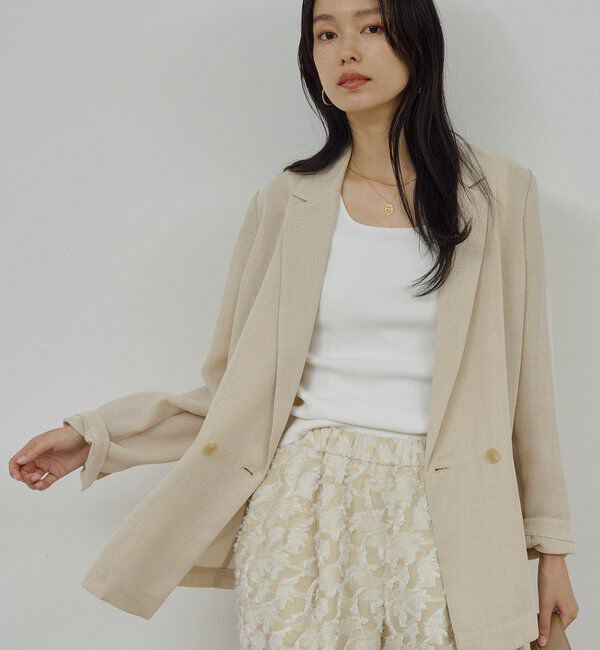  「スクエアネックタンク」|ニット・セーター|