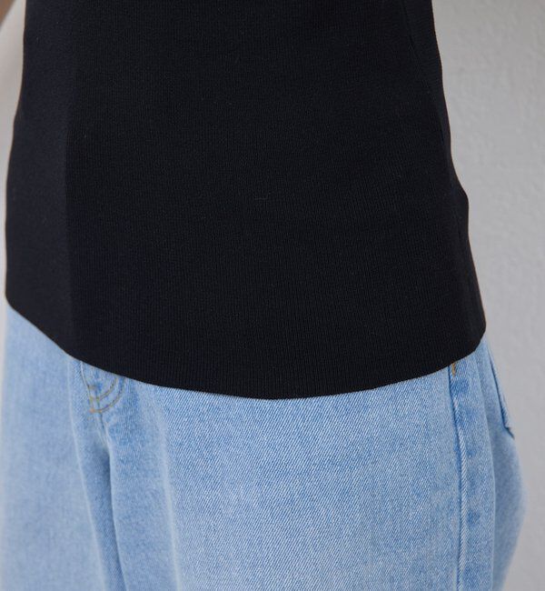  「スクエアネックタンク」|ニット・セーター|