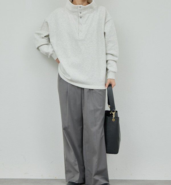  「ハーフスナップスウェット」|Tシャツ・カットソー|