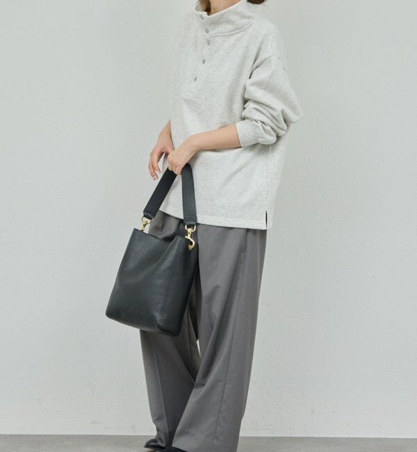  「ハーフスナップスウェット」|Tシャツ・カットソー|