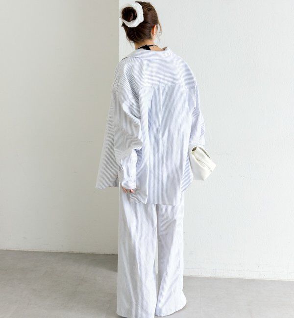  「ストライプイージーパンツ」|チノ|