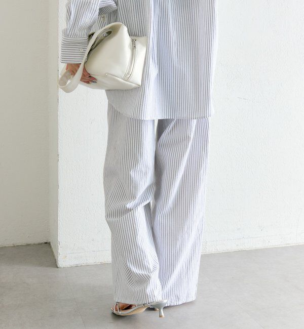  「ストライプイージーパンツ」|チノ|