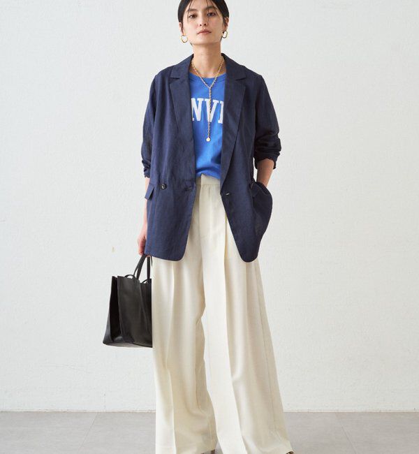  「NEW2タックワイドパンツ」|チノ|