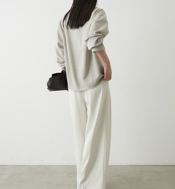  「ダブルクロスVブラウス」|シャツ・ブラウス|