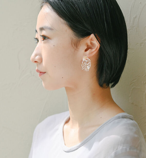 collex「【HARIO Lampwork Factory】タシーニック ピアス」|ピアス|