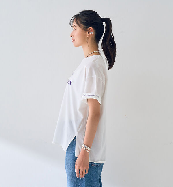 Rouge vif「ターンバックロゴTシャツ」|Tシャツ・カットソー|