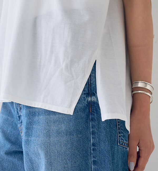 Rouge vif「ターンバックロゴTシャツ」|Tシャツ・カットソー|