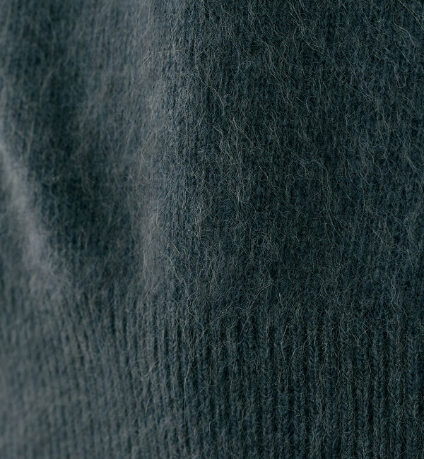 Rouge vif「ラクーン混ボトルネックニットプルオーバー」|ニット・セーター|