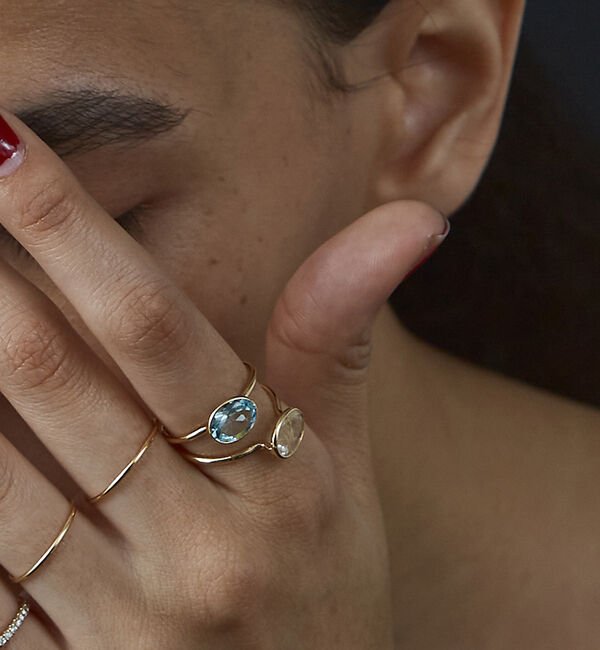 The Store by C' 「【MARIHA】Light Dreamsゴールドチルクォーツリング」|リング|