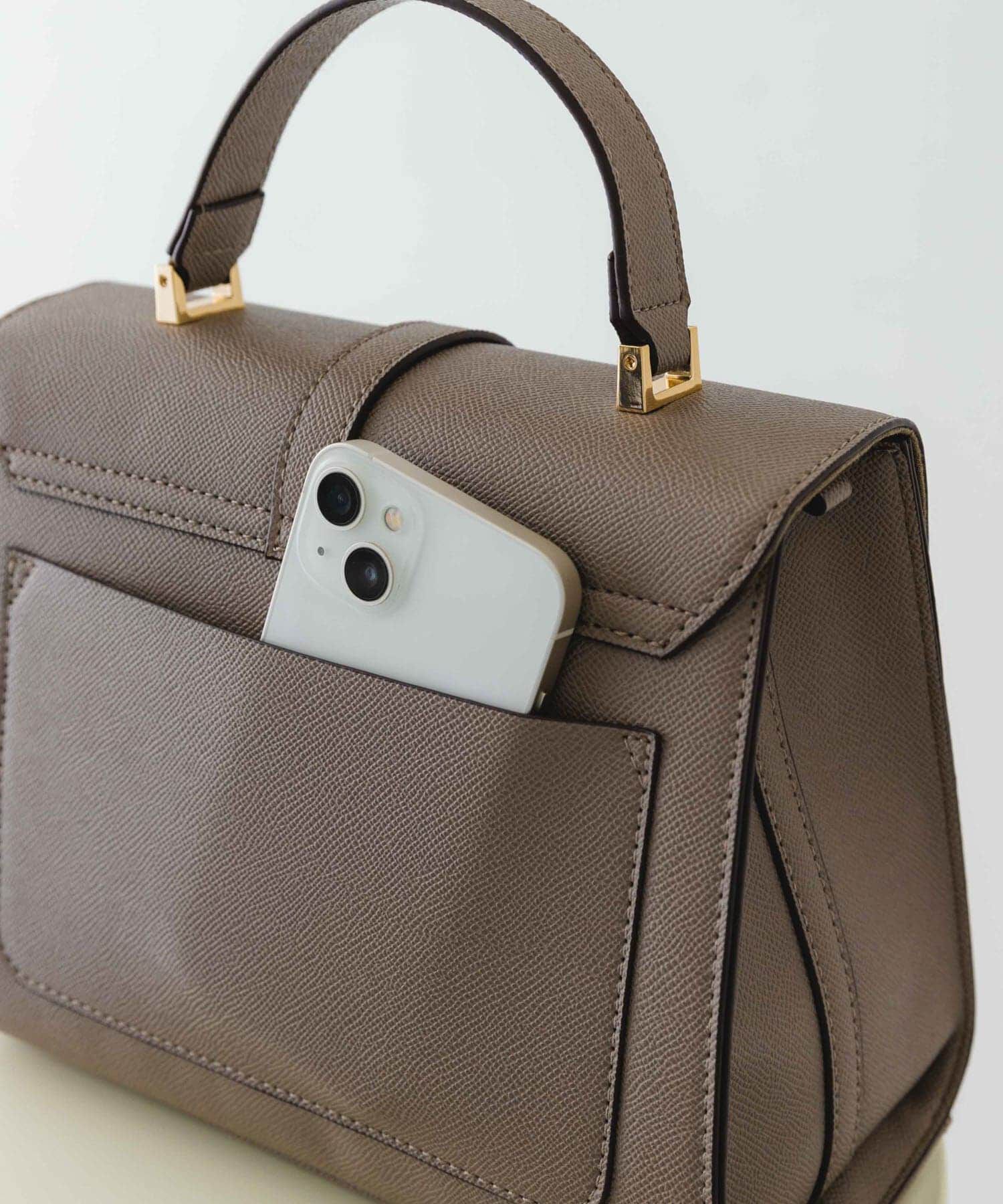 RODE SKO「サブバッグ付フラップハンドバッグ」|ハンドバッグ|