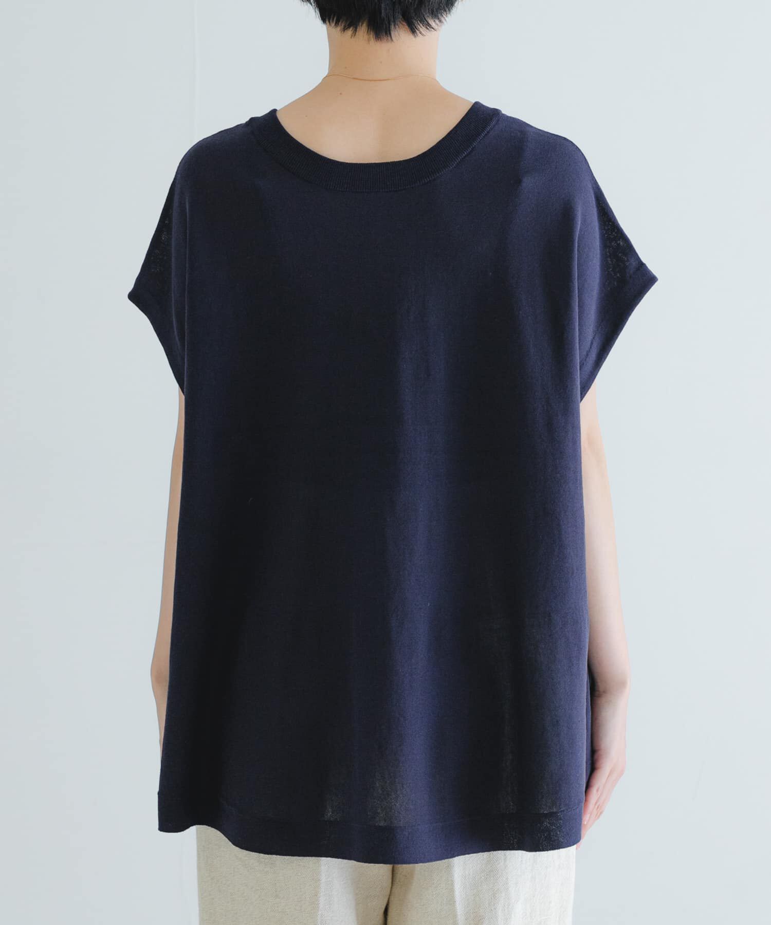 URBAN RESEARCH「『UVカット』2WAYフレンチスリーブニット」|ニット・セーター|