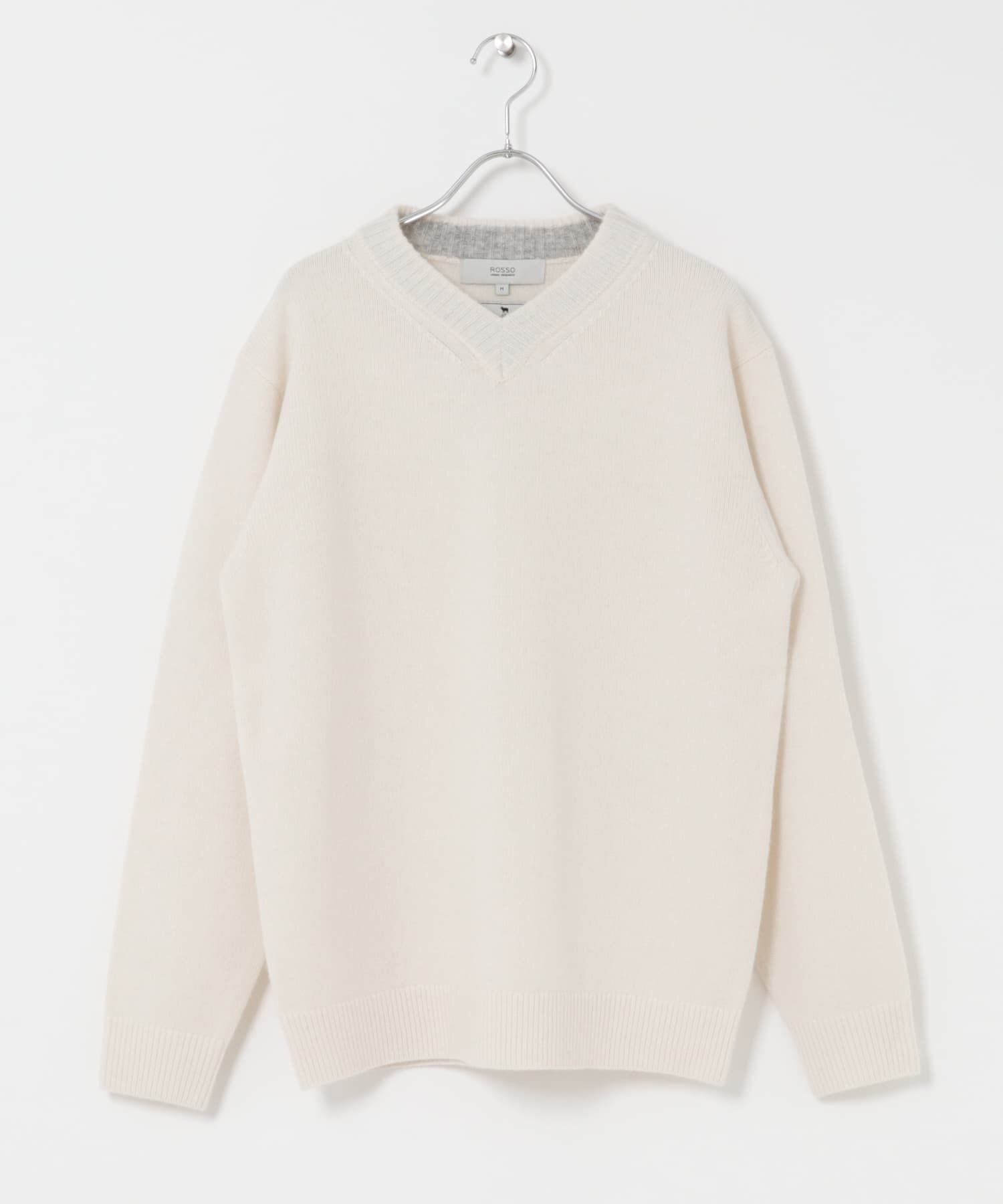 URBAN RESEARCH ROSSO「『XLサイズあり』ハミルトンラムズウールVネックニット」|ニット・セーター|