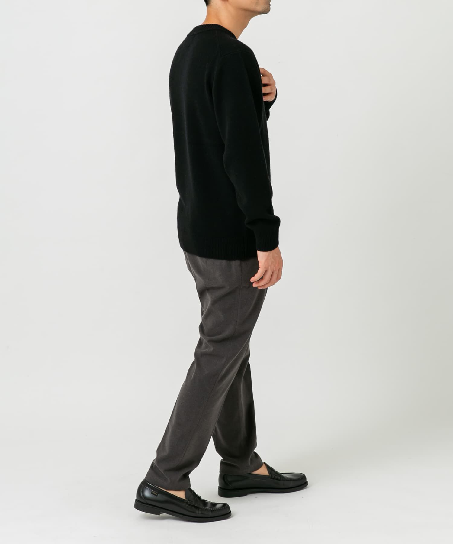 URBAN RESEARCH ROSSO「『XLサイズあり』ハミルトンラムズウールVネックニット」|ニット・セーター|