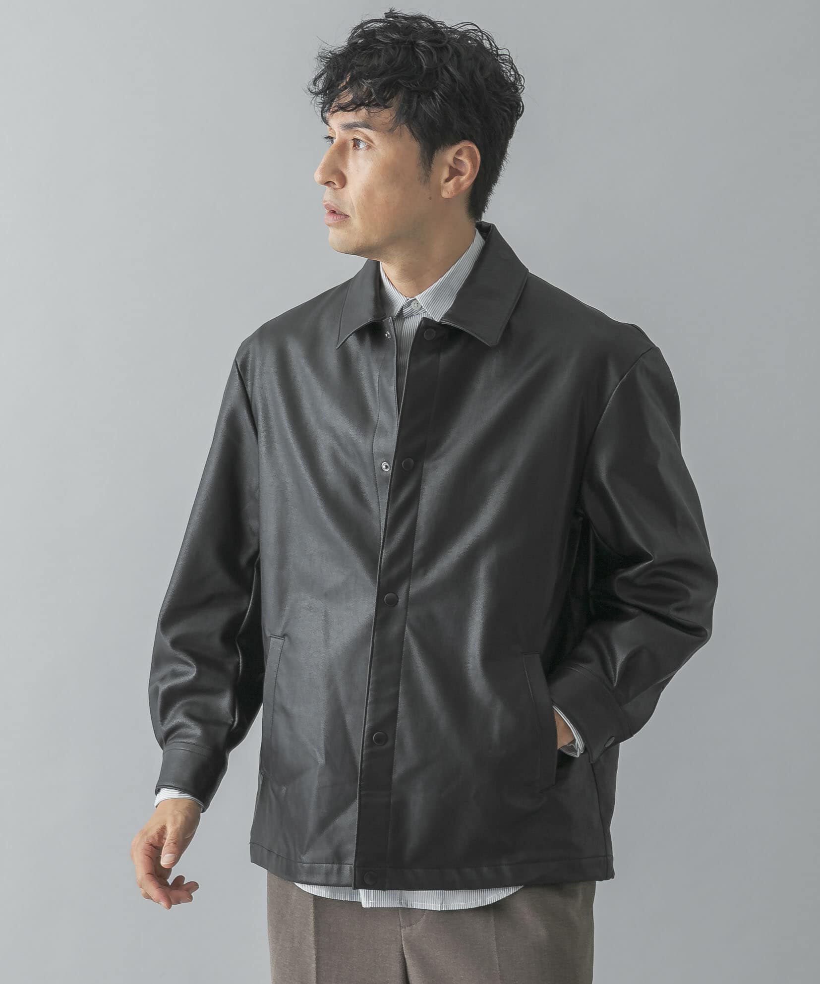 URBAN RESEARCH ROSSO「『XLサイズあり』ビーガンファブリックコーチジャケット」|その他|