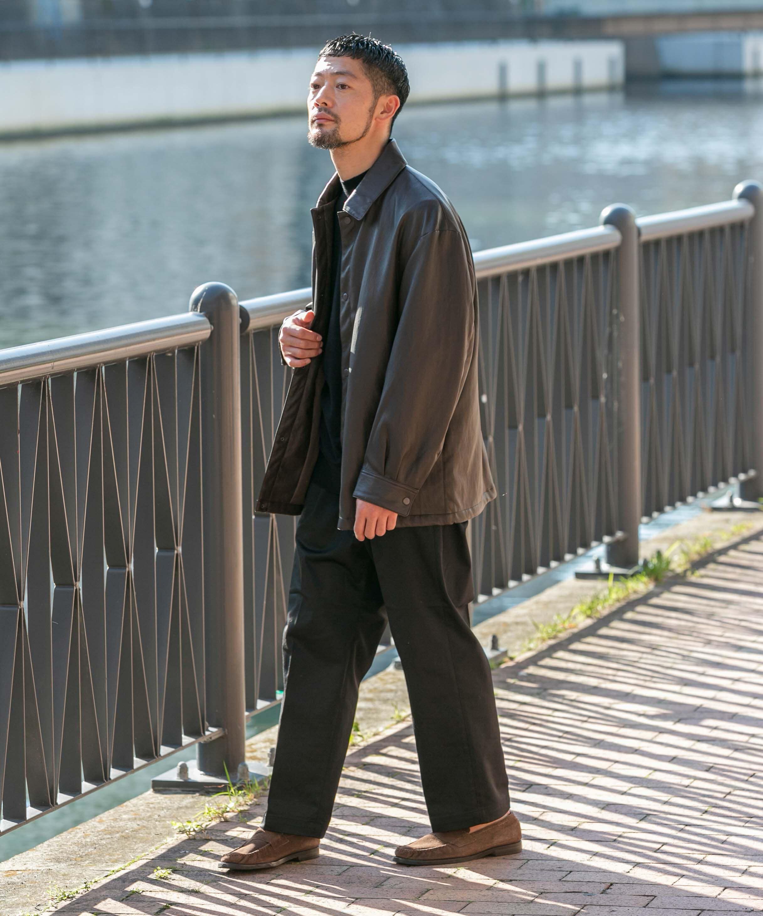 URBAN RESEARCH ROSSO「『XLサイズあり』ビーガンファブリックコーチジャケット」|その他|