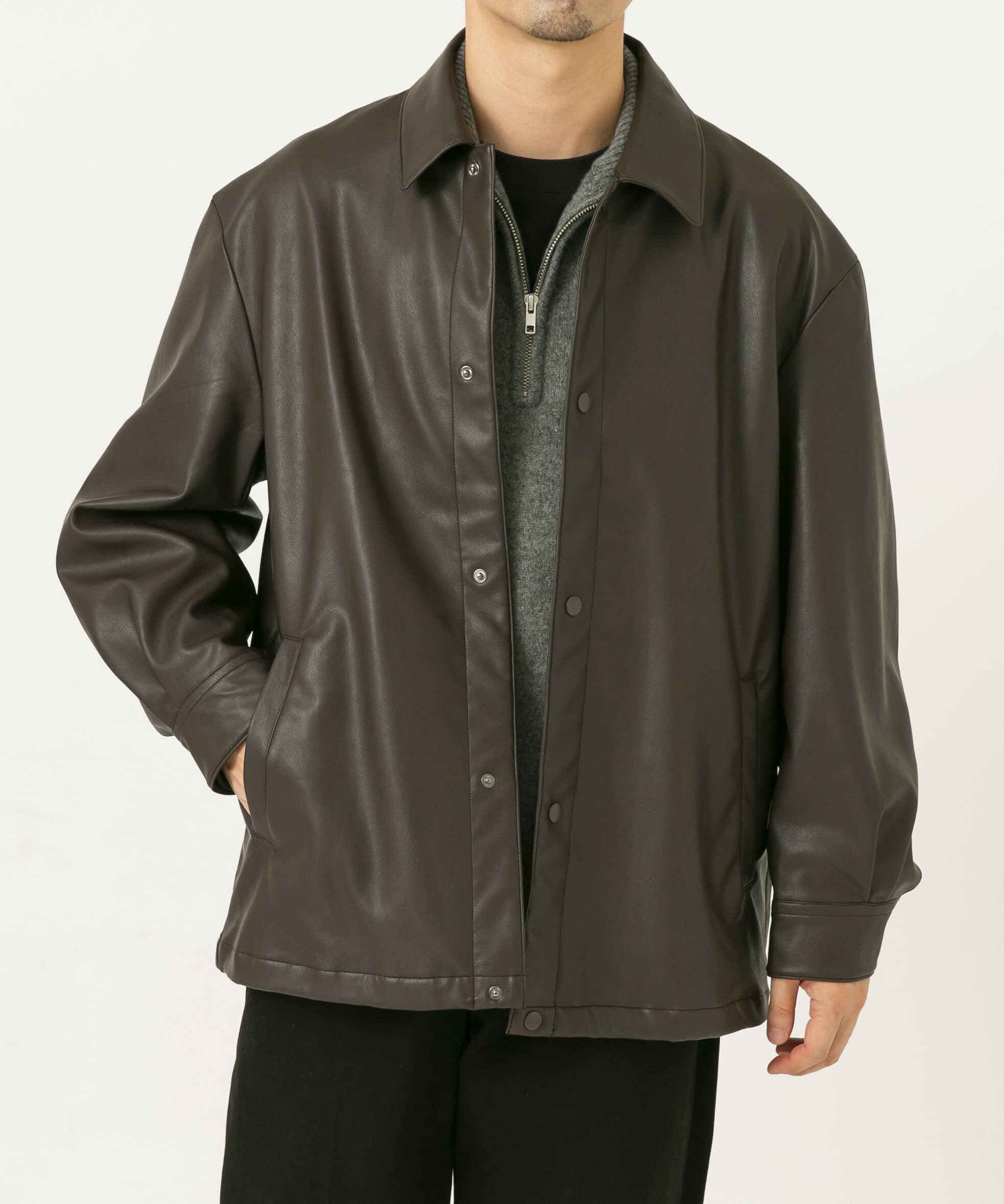 URBAN RESEARCH ROSSO「『XLサイズあり』ビーガンファブリックコーチジャケット」|その他|