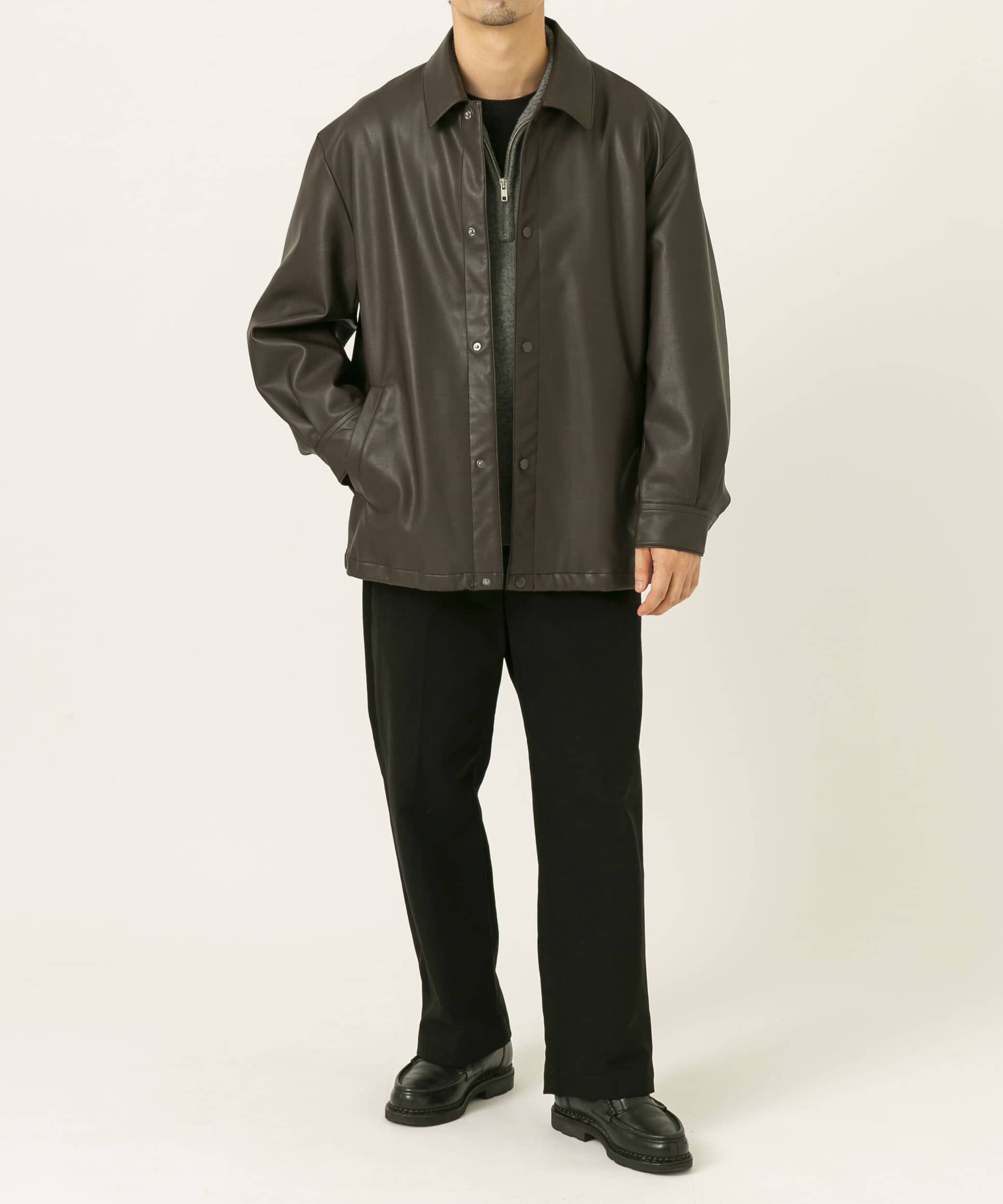 URBAN RESEARCH ROSSO「『XLサイズあり』ビーガンファブリックコーチジャケット」|その他|