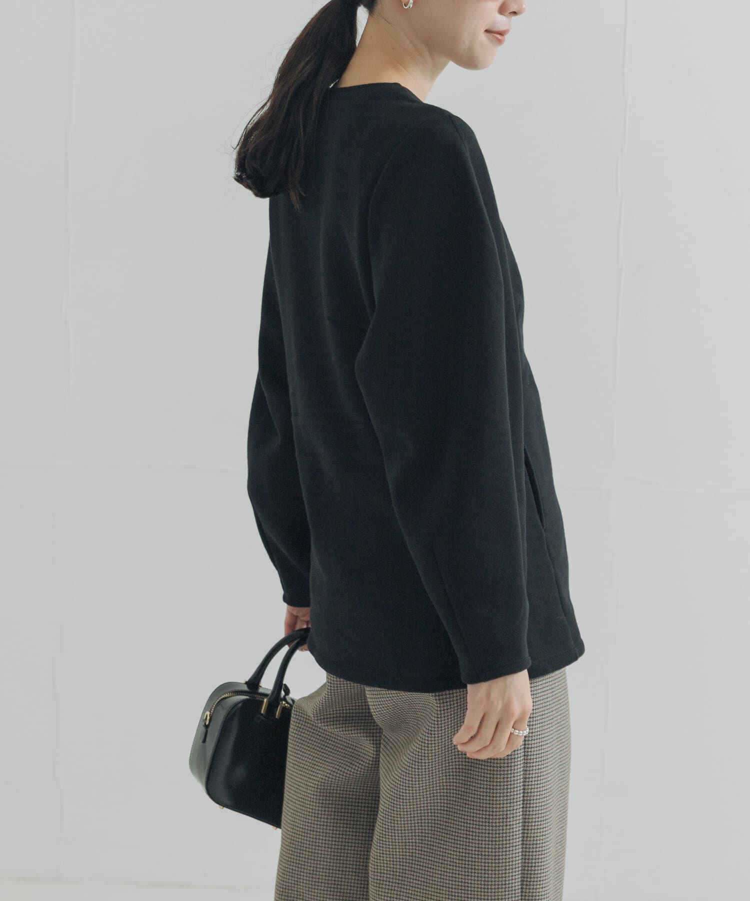 URBAN RESEARCH「ボリュームスリーブ裏起毛カーディガン」|カーディガン|