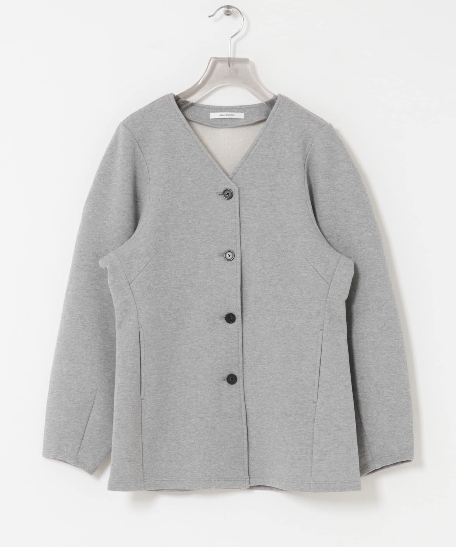URBAN RESEARCH「ボリュームスリーブ裏起毛カーディガン」|カーディガン|