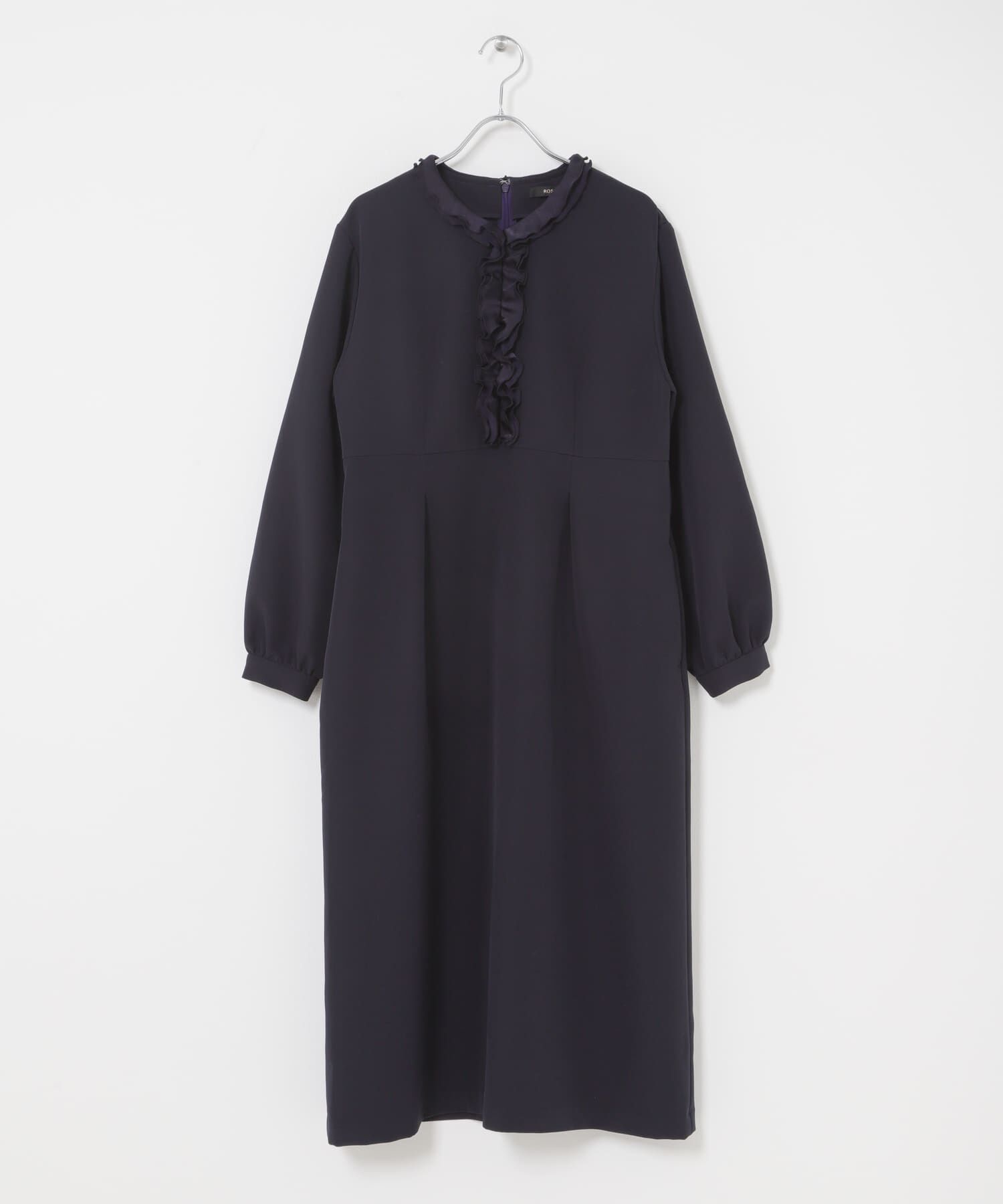 URBAN RESEARCH ROSSO「『WEB/一部店舗限定』フリルカラーウエストマークワンピース」|ワンピース|