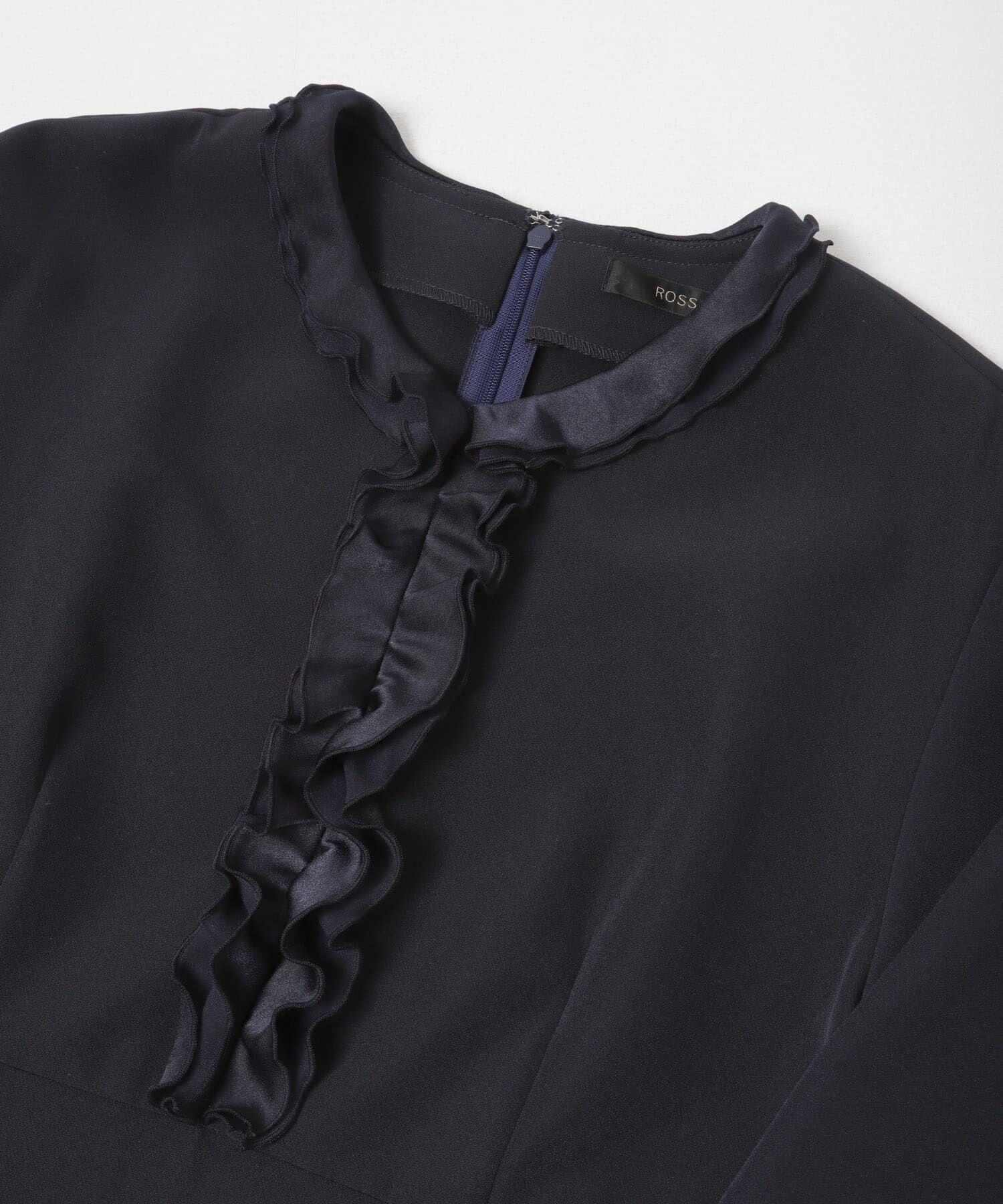 URBAN RESEARCH ROSSO「『WEB/一部店舗限定』フリルカラーウエストマークワンピース」|ワンピース|