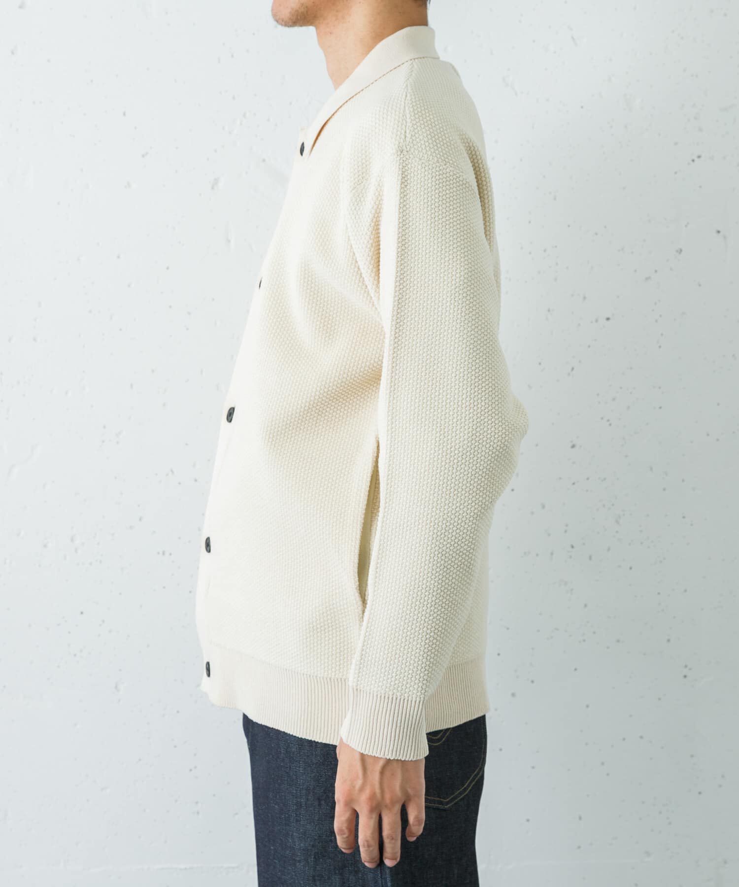 URBAN RESEARCH「モールリュクスポロカーディガン」|カーディガン|