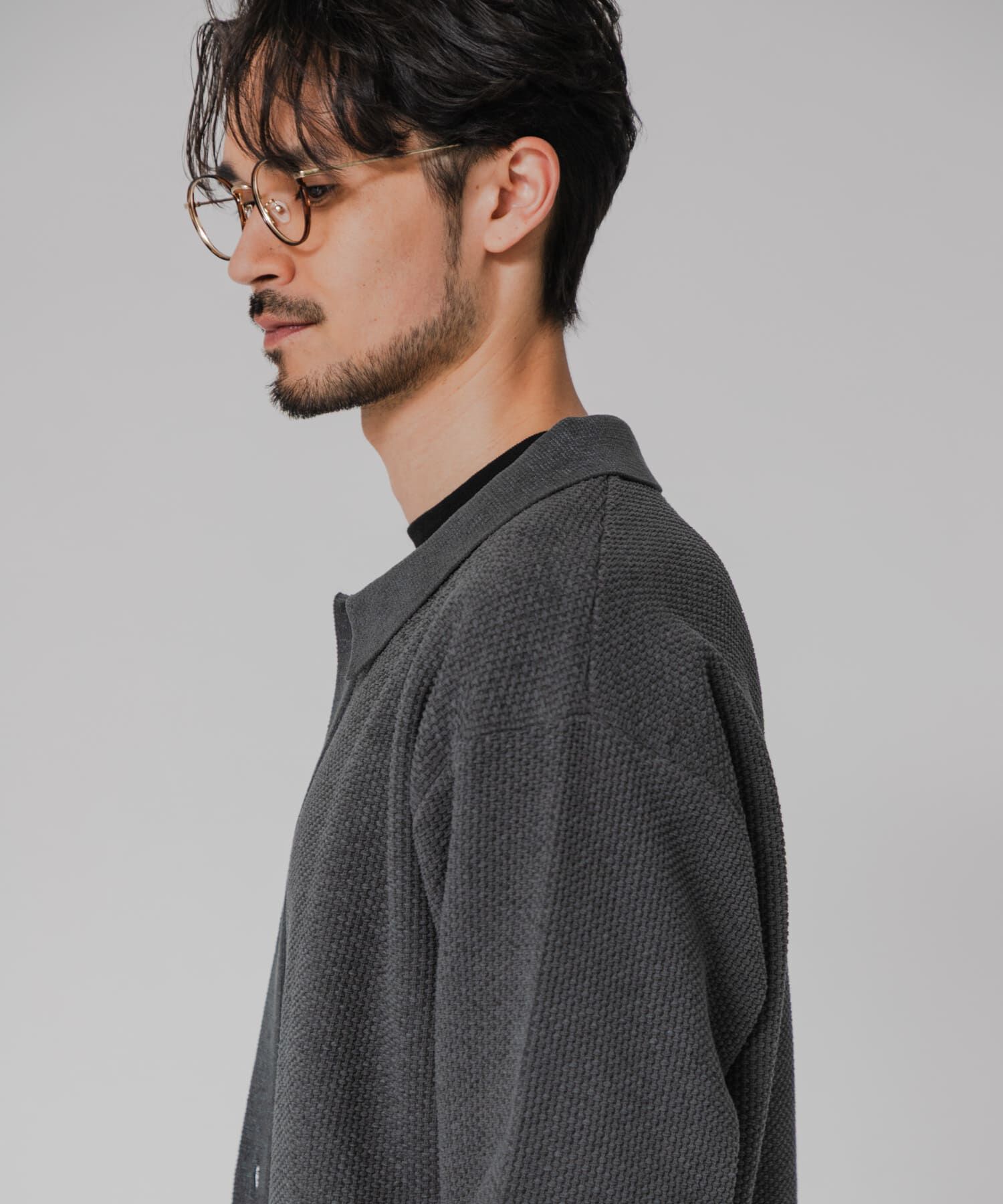 URBAN RESEARCH「モールリュクスポロカーディガン」|カーディガン|