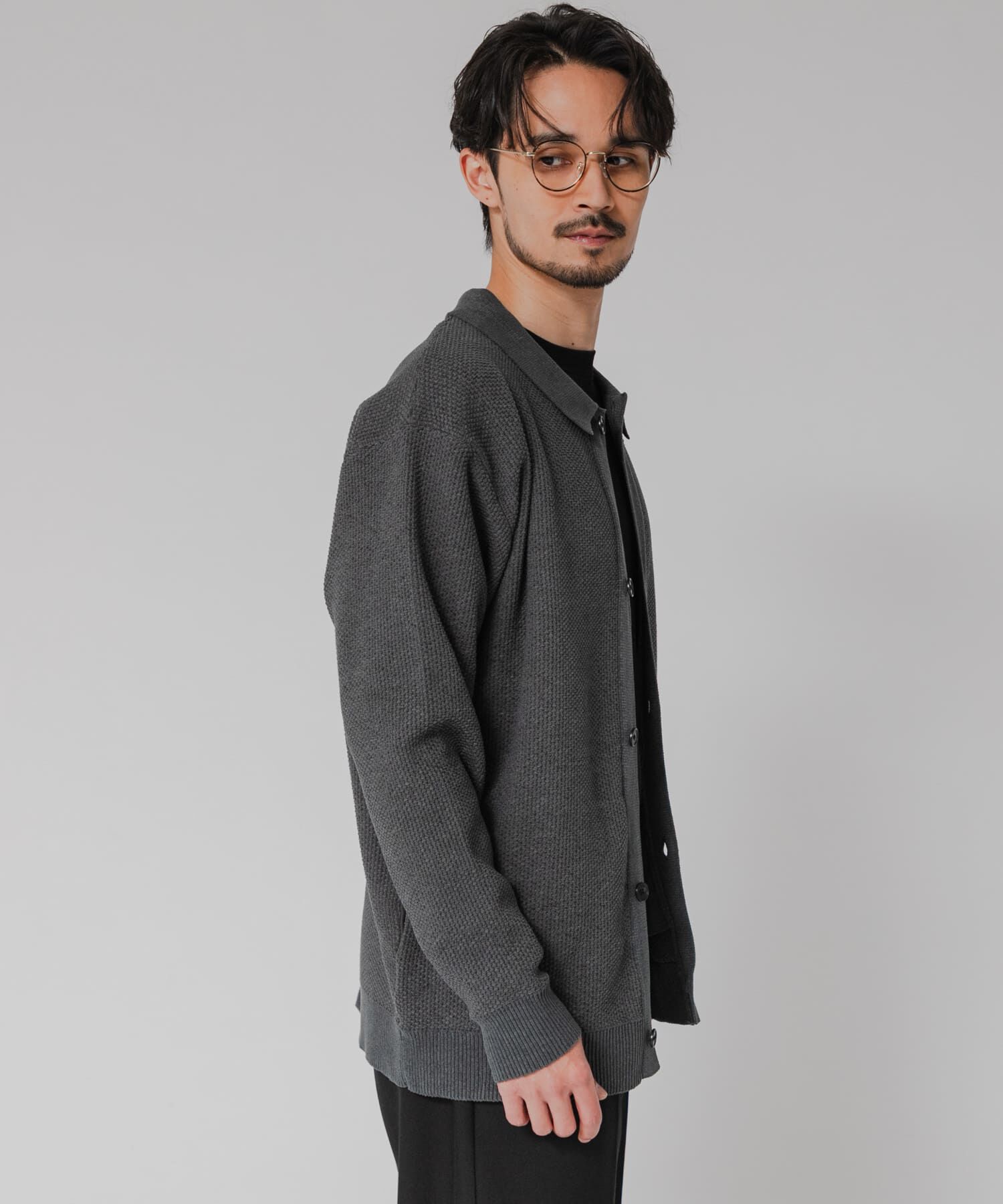 URBAN RESEARCH「モールリュクスポロカーディガン」|カーディガン|