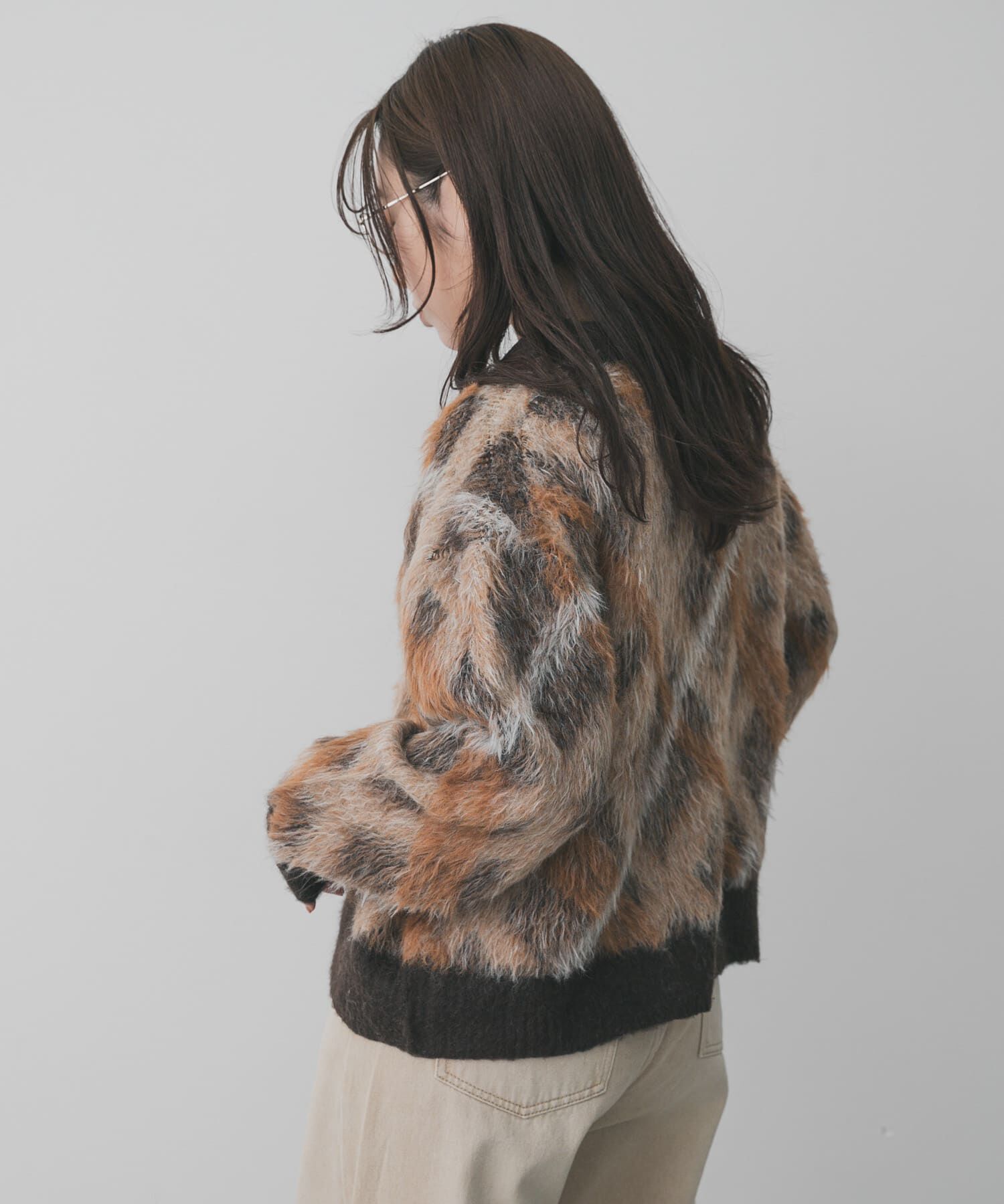 SENSE OF PLACE by URBAN RESEARCH「『洗濯可』エリツキチェックカーディガン」|カーディガン|