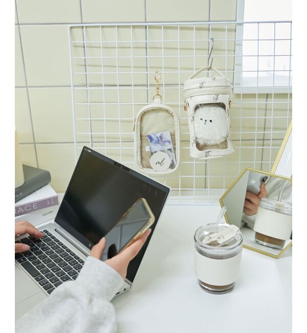  「フローラルぬいポーチ」|ポーチ|