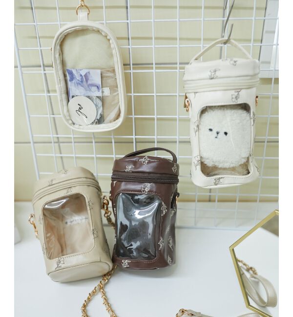  「フローラルぬいポーチ」|ポーチ|