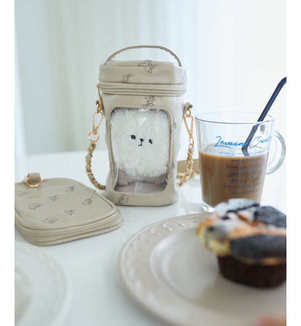  「フローラルぬいポーチ」|ポーチ|