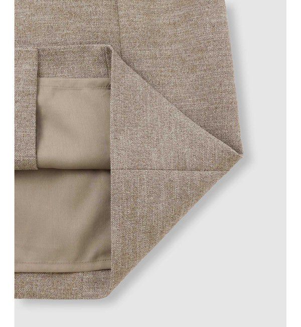 allureville「コンパクトツイルカットコンビワンピース」|ワンピース|