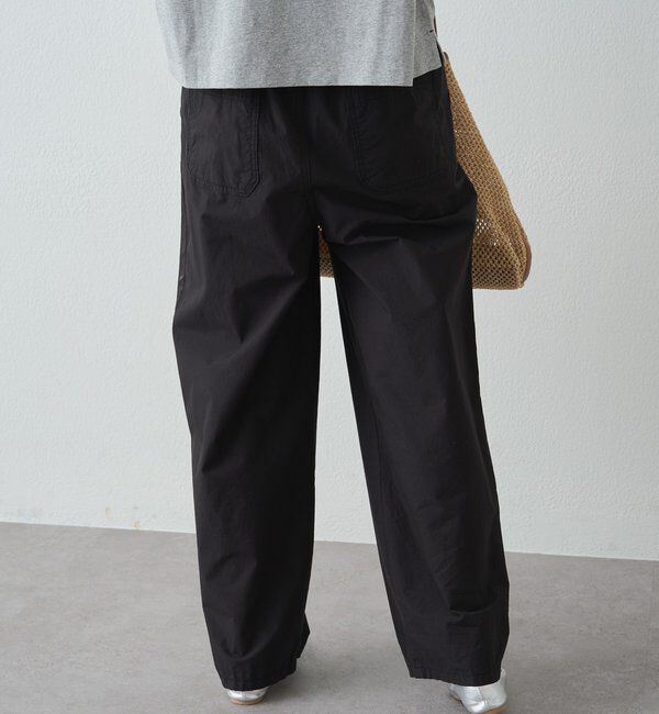  「【リニューアル/M・Lサイズあり】高密度コットン製品染めコクーンパンツ」|その他|