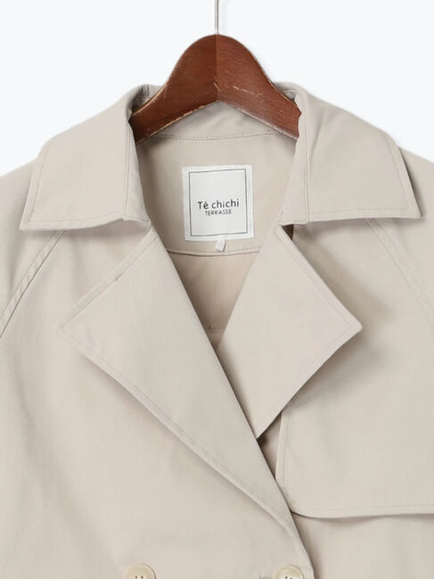Te chichi TERRASSE「【撥水/花粉防止】ショートトレンチコート」|その他|