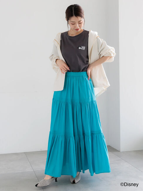 Te chichi「【Disney】MICKEY/ロゴプリントTシャツ」|Tシャツ・カットソー|