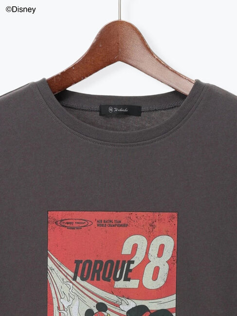 Te chichi「【Disney】MICKEY/フロントプリントTシャツ」|Tシャツ・カットソー|